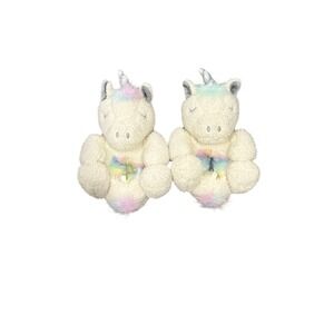 Gap Kids toddler Unicorn Pastel Vibes Slippers  Kid Core  Cozy Size XL 11/12